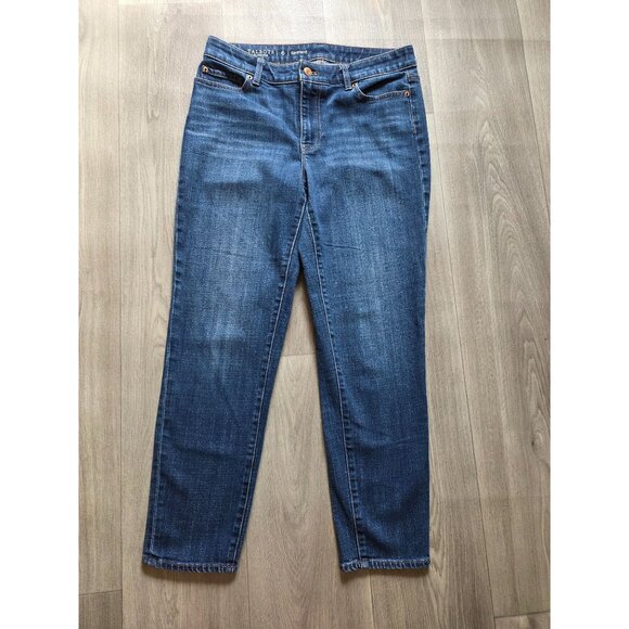 Talbots Flawless Girlfriend Jeans Size 6 Mid-Rise - Picture 1 of 5